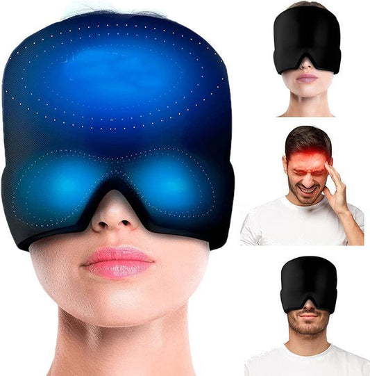 Gorro para la migraña control  ansiedad y estrés