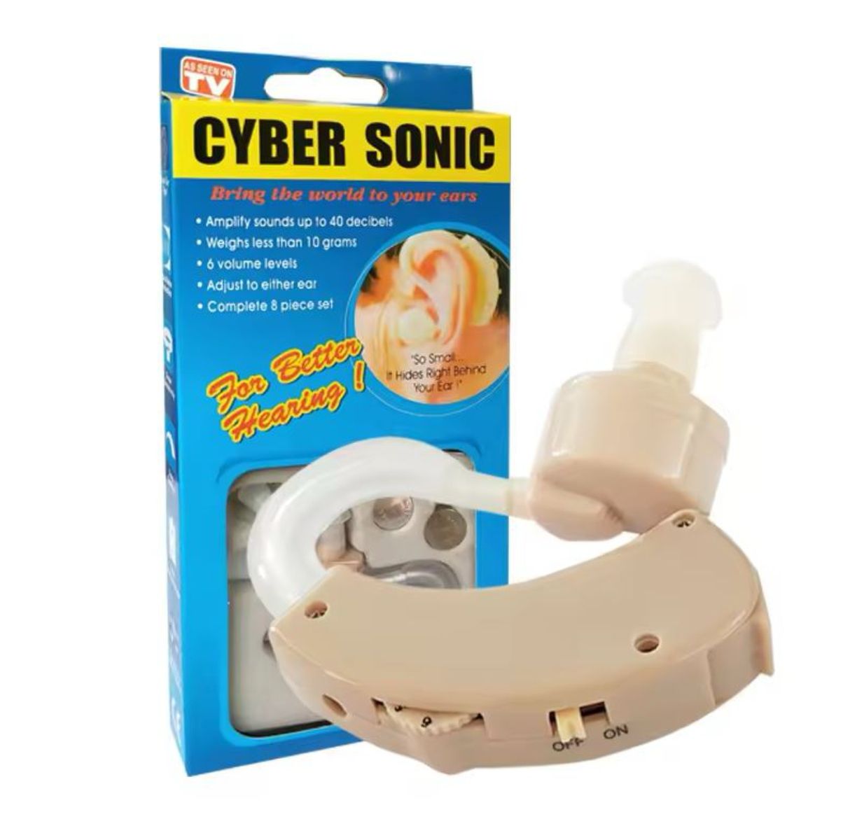 Audifono amplificador de sonido